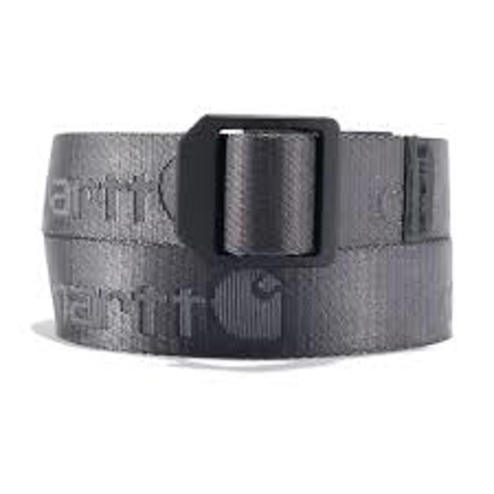 Carhartt Adjustable Web Belt Black Nylon Tactical Workwear Casual One Size
